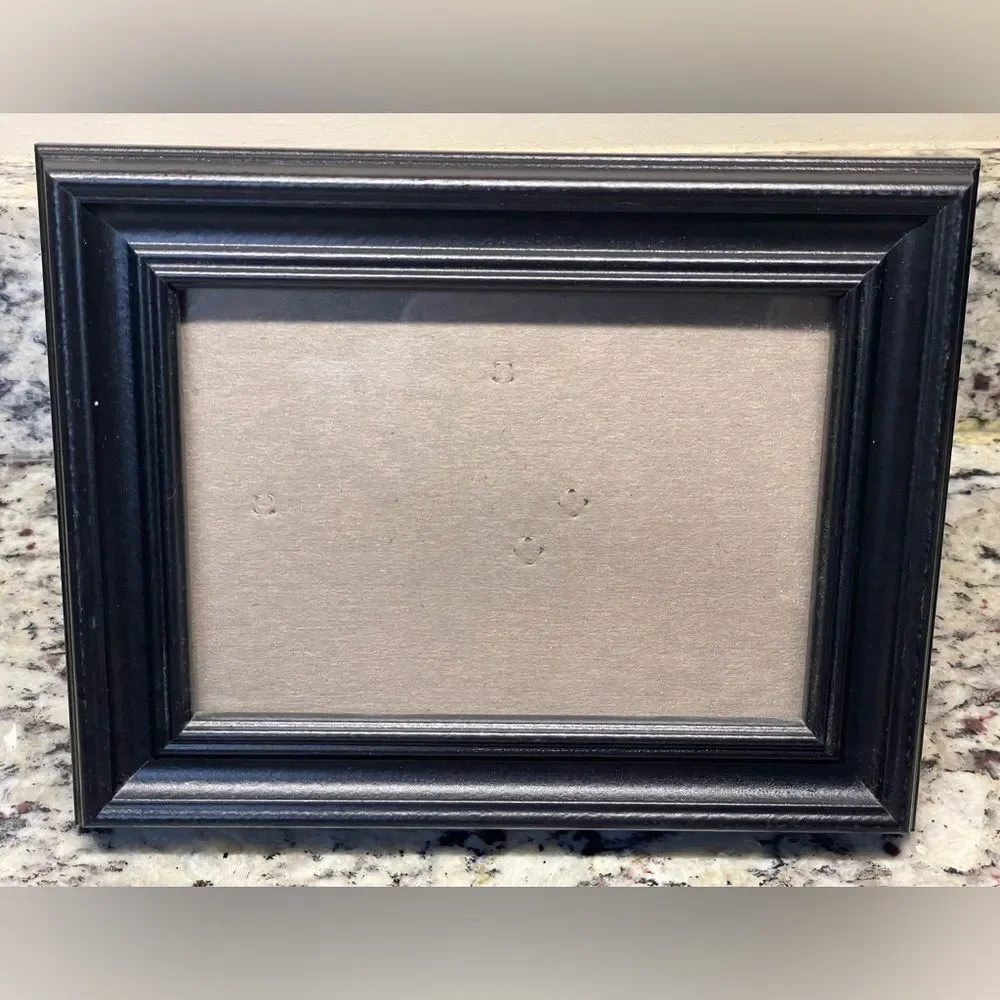 Elegant Black Free Standing Photo Frame